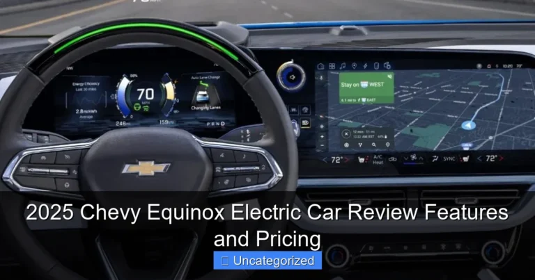 2025 Chevy Equinox Electric Car Review Features and Pricing