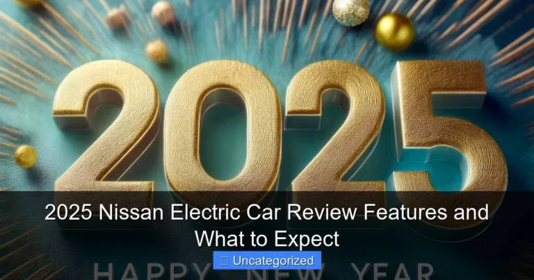 2025 Nissan Electric Car Review Features and What to Expect