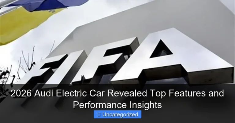2026 Audi Electric Car Revealed Top Features and Performance Insights