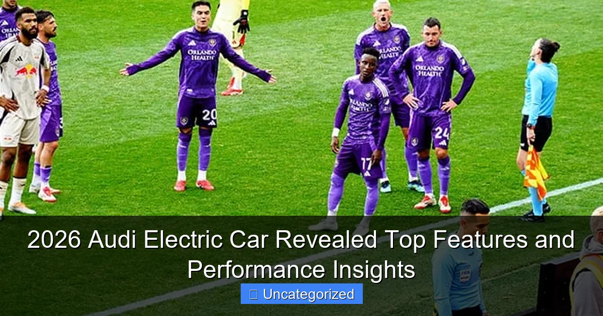 2026 Audi Electric Car Revealed Top Features and Performance Insights