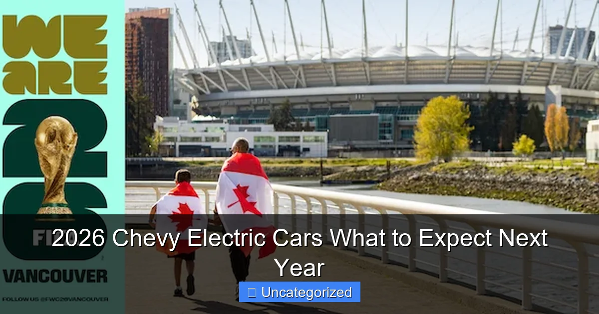 2026 Chevy Electric Cars What to Expect Next Year