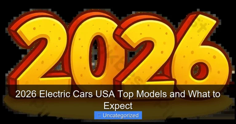 2026 Electric Cars USA Top Models and What to Expect
