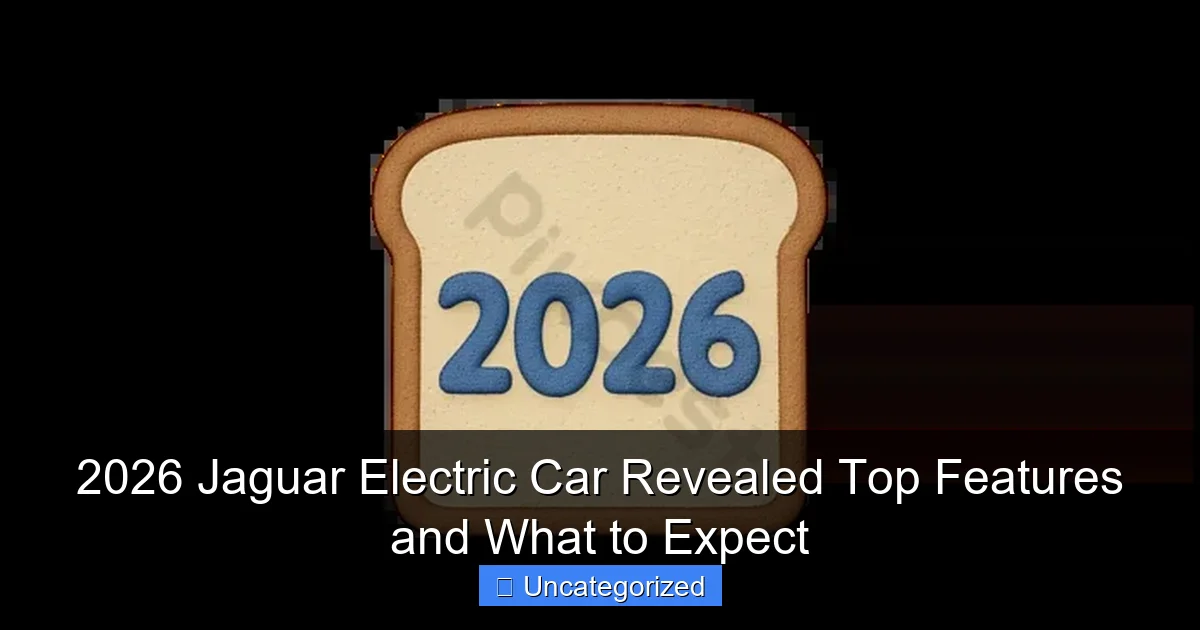 2026 Jaguar Electric Car Revealed Top Features and What to Expect