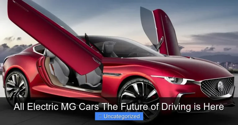 All Electric MG Cars The Future of Driving is Here