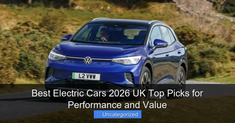 Best Electric Cars 2026 UK Top Picks for Performance and Value