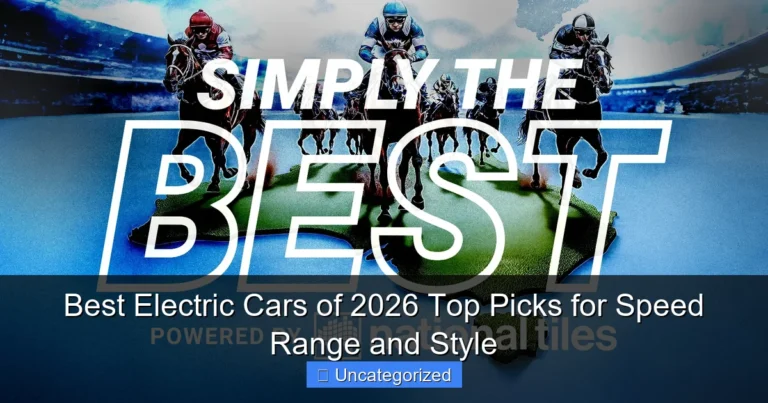 Best Electric Cars of 2026 Top Picks for Speed Range and Style