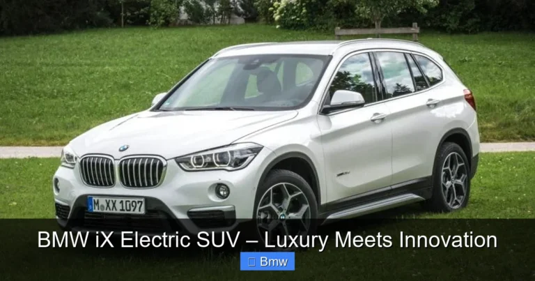 Featured image for BMW iX Electric SUV – Luxury Meets Innovation