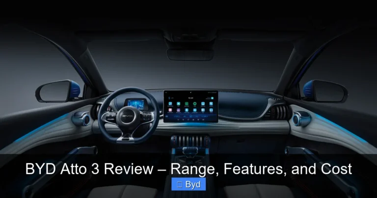 Featured image for BYD Atto 3 Review – Range, Features, and Cost