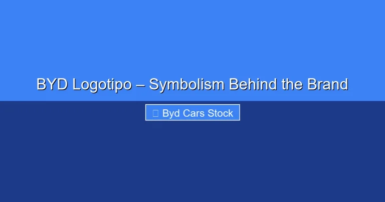 Featured image for BYD Logotipo – Symbolism Behind the Brand