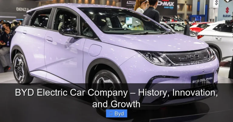 Featured image for BYD Electric Car Company – History, Innovation, and Growth