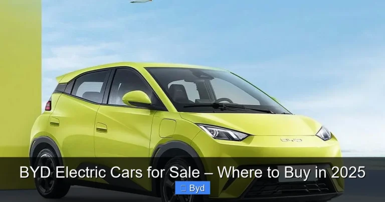 Featured image for BYD Electric Cars for Sale – Where to Buy in 2025