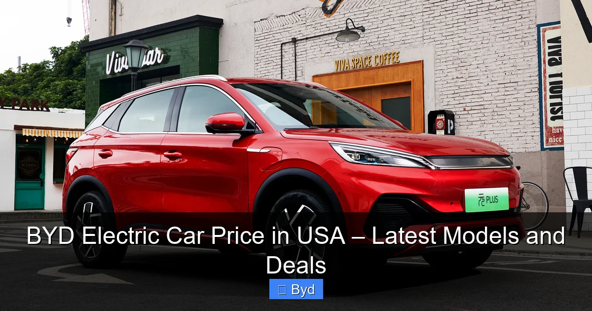 Featured image for BYD Electric Car Price in USA – Latest Models and Deals