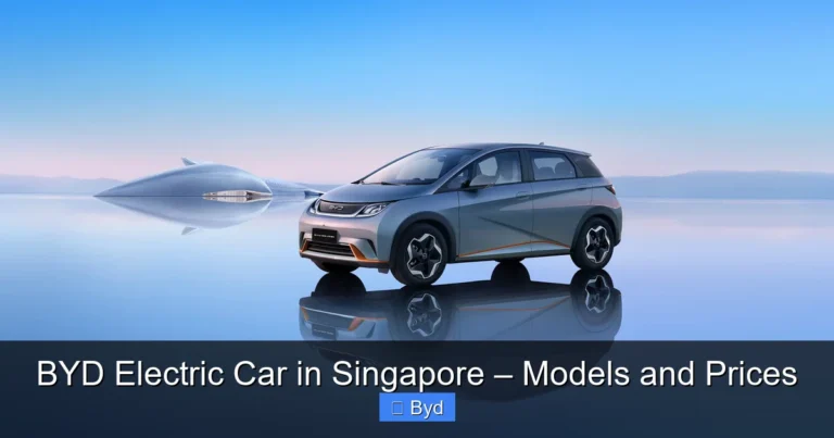 Featured image for BYD Electric Car in Singapore – Models and Prices