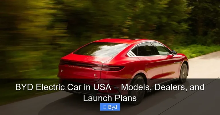 Featured image for BYD Electric Car in USA – Models, Dealers, and Launch Plans