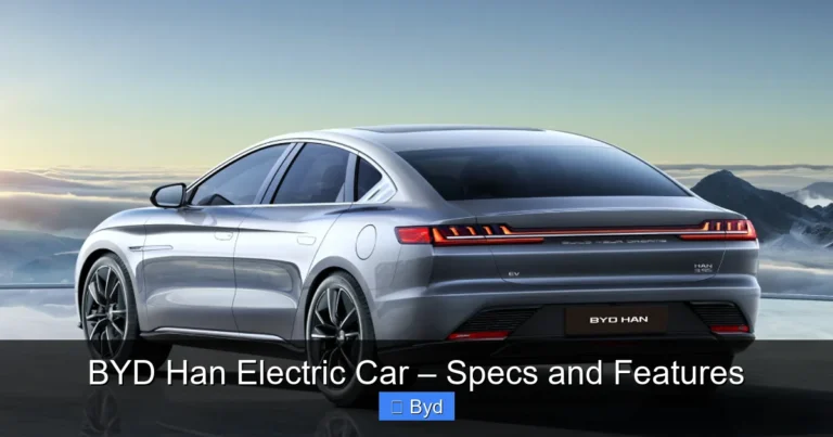 Featured image for BYD Han Electric Car – Specs and Features