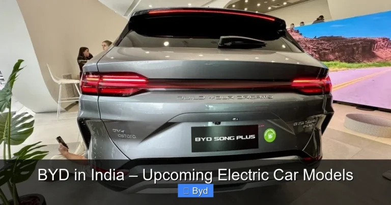 Featured image for BYD in India – Upcoming Electric Car Models