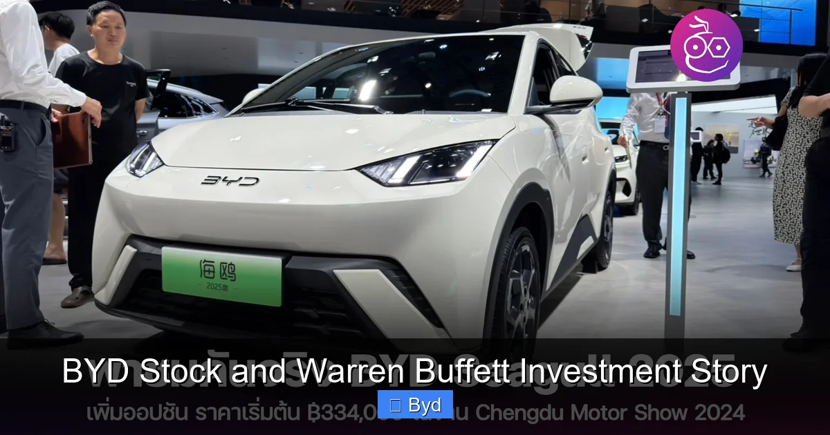 Featured image for BYD Stock and Warren Buffett Investment Story