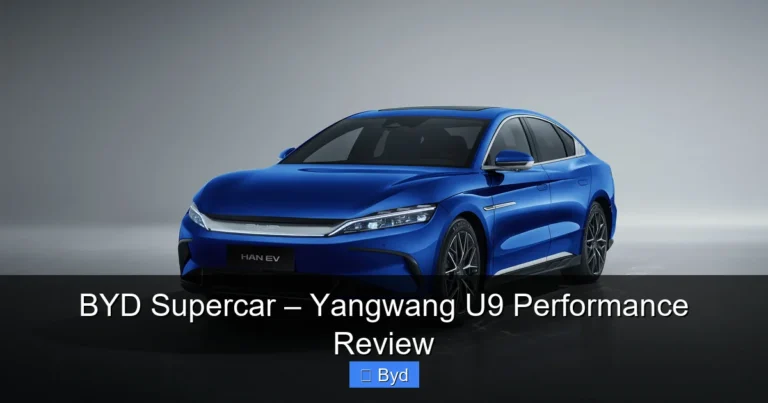 Featured image for BYD Supercar – Yangwang U9 Performance Review