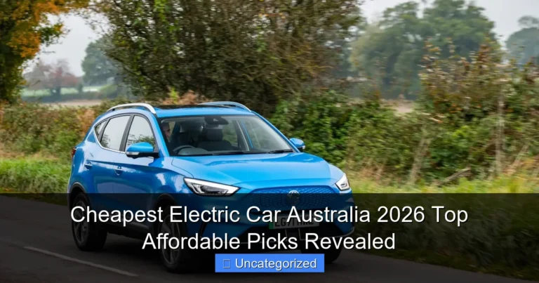 Cheapest Electric Car Australia 2026 Top Affordable Picks Revealed