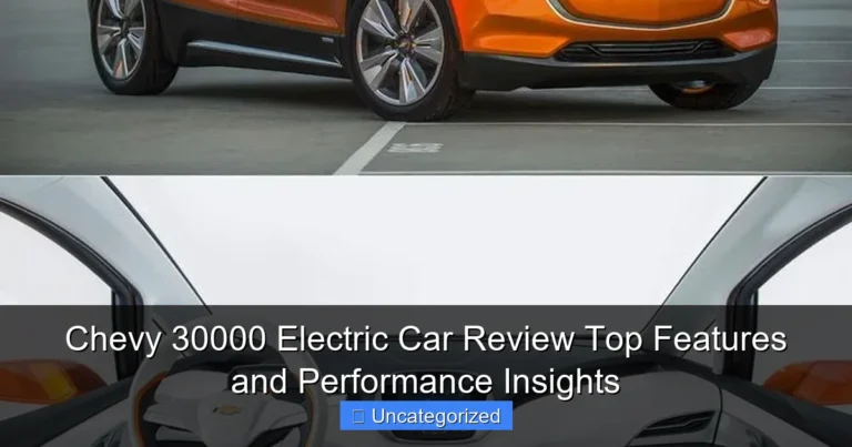 Chevy 30000 Electric Car Review Top Features and Performance Insights