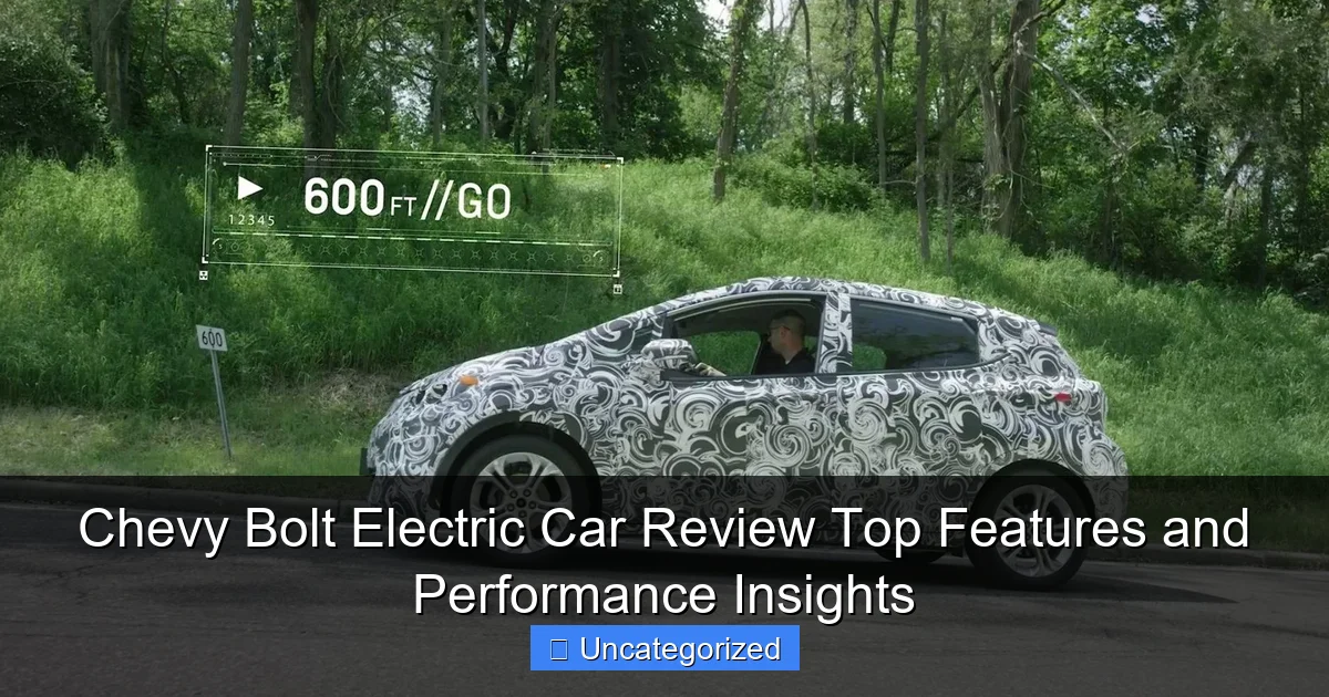 Chevy Bolt Electric Car Review Top Features and Performance Insights
