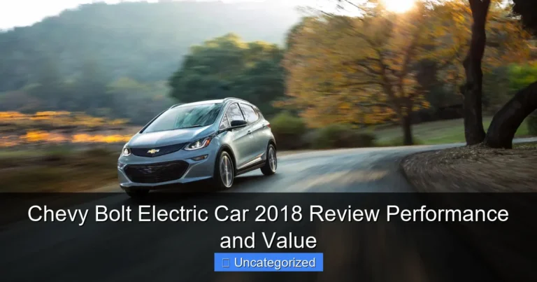 Chevy Bolt Electric Car 2018 Review Performance and Value