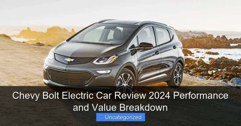 Chevy Bolt Electric Car Review 2024 Performance and Value Breakdown