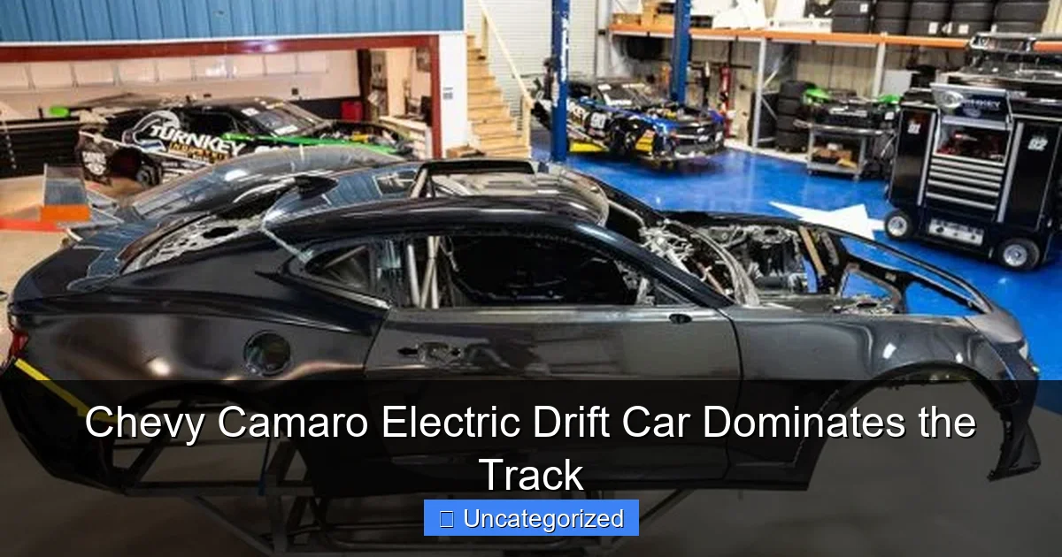 Chevy Camaro Electric Drift Car Dominates the Track