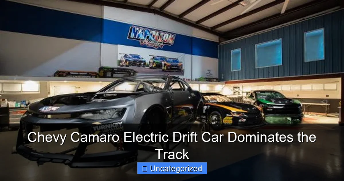 Chevy Camaro Electric Drift Car Dominates the Track