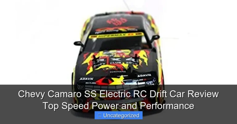 Chevy Camaro SS Electric RC Drift Car Review Top Speed Power and Performance