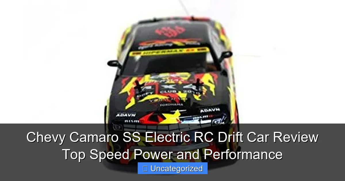 Chevy Camaro SS Electric RC Drift Car Review Top Speed Power and Performance