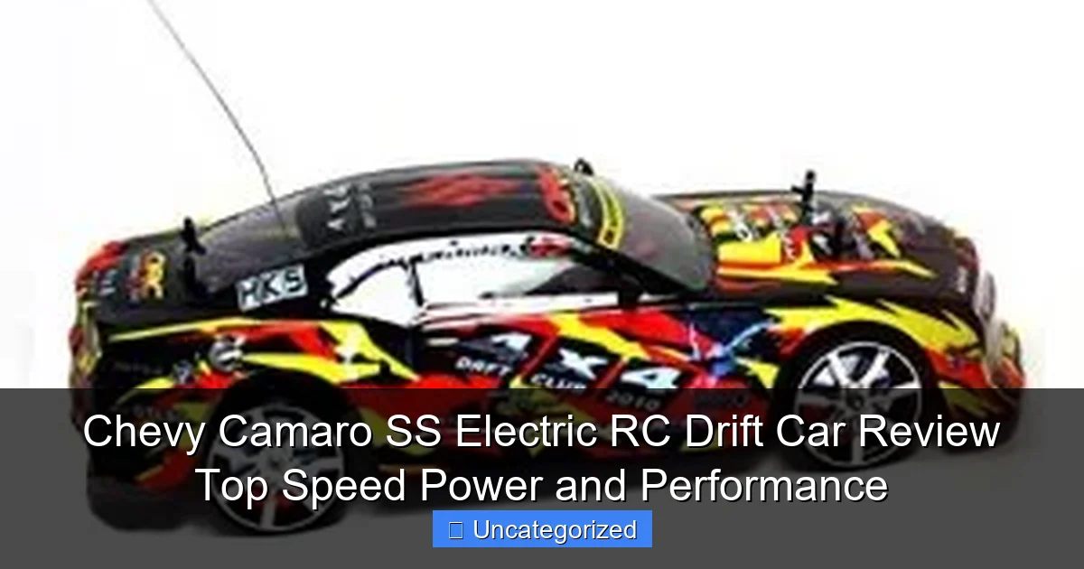 Chevy Camaro SS Electric RC Drift Car Review Top Speed Power and Performance