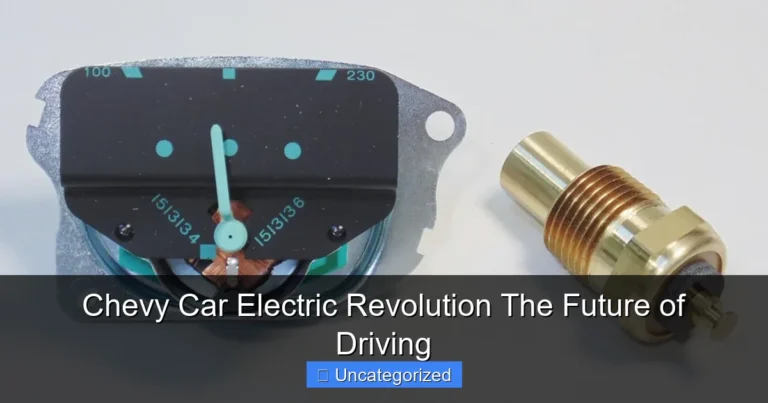 Chevy Car Electric Revolution The Future of Driving