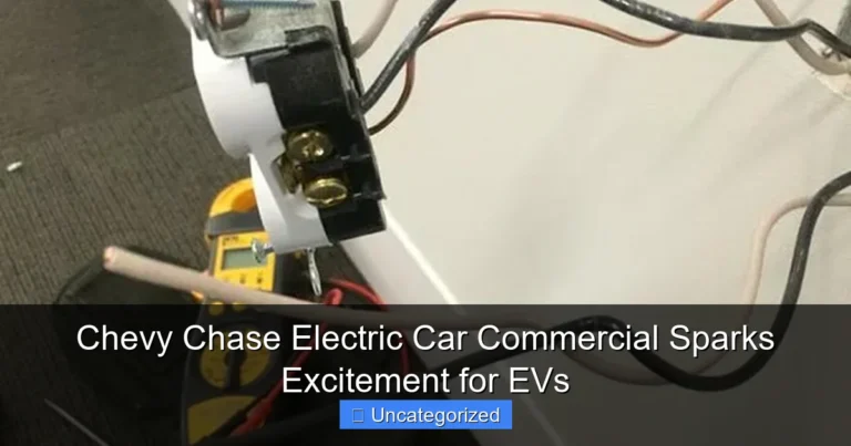Chevy Chase Electric Car Commercial Sparks Excitement for EVs