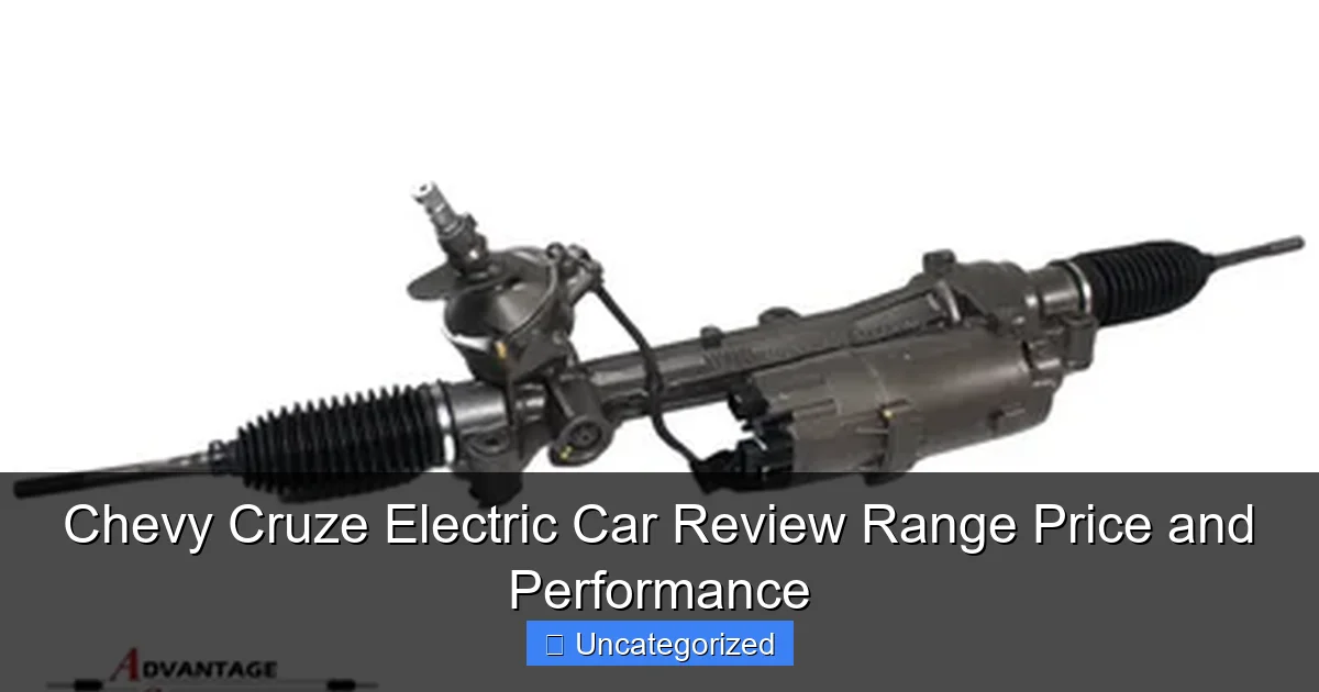 Chevy Cruze Electric Car Review Range Price and Performance