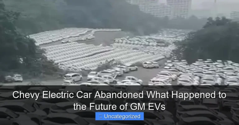 Chevy Electric Car Abandoned What Happened to the Future of GM EVs