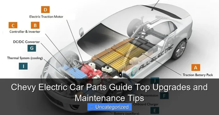Chevy Electric Car Parts Guide Top Upgrades and Maintenance Tips