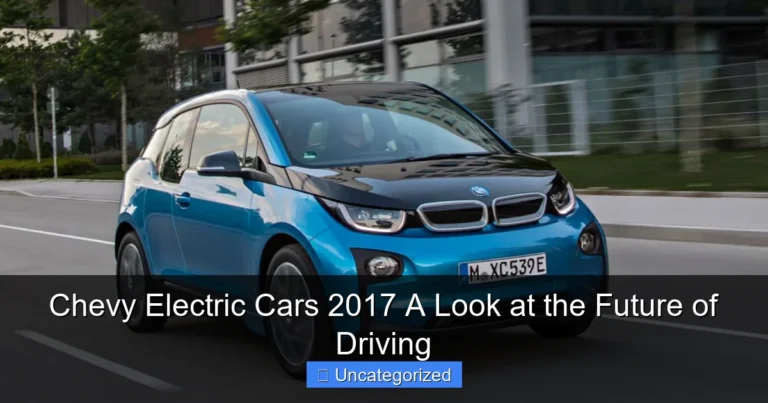 Chevy Electric Cars 2017 A Look at the Future of Driving