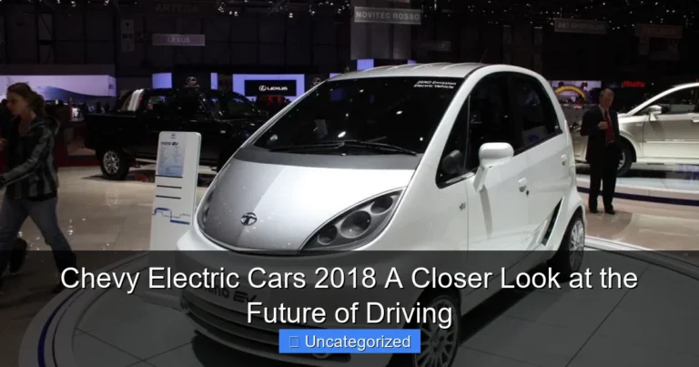Chevy Electric Cars 2018 A Closer Look at the Future of Driving