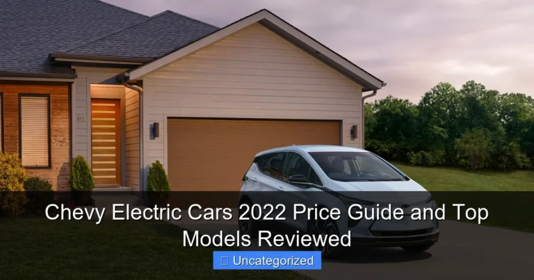Chevy Electric Cars 2022 Price Guide and Top Models Reviewed