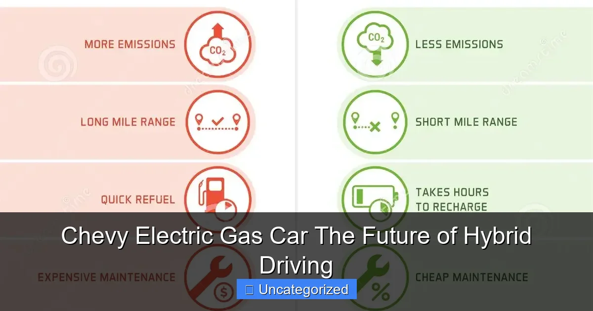 Chevy Electric Gas Car The Future of Hybrid Driving