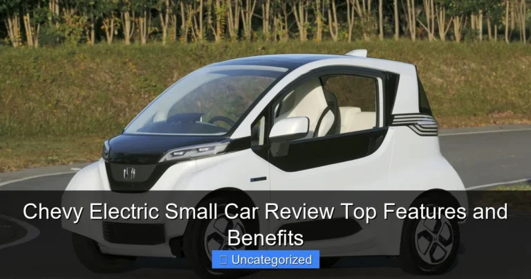 Chevy Electric Small Car Review Top Features and Benefits