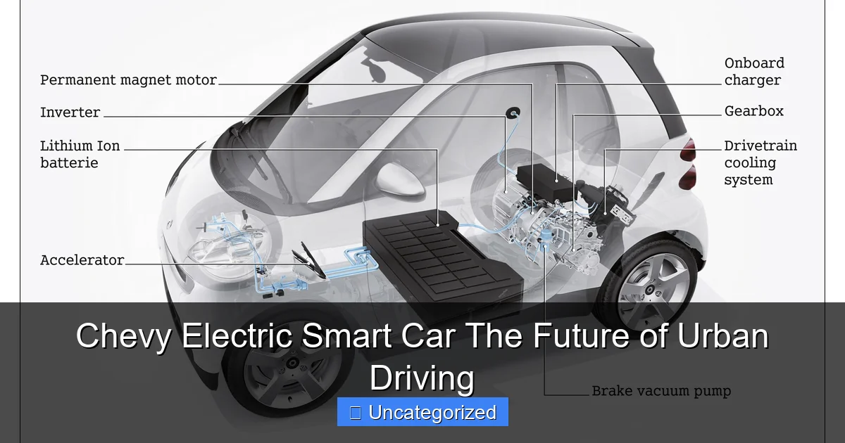 Chevy Electric Smart Car The Future of Urban Driving