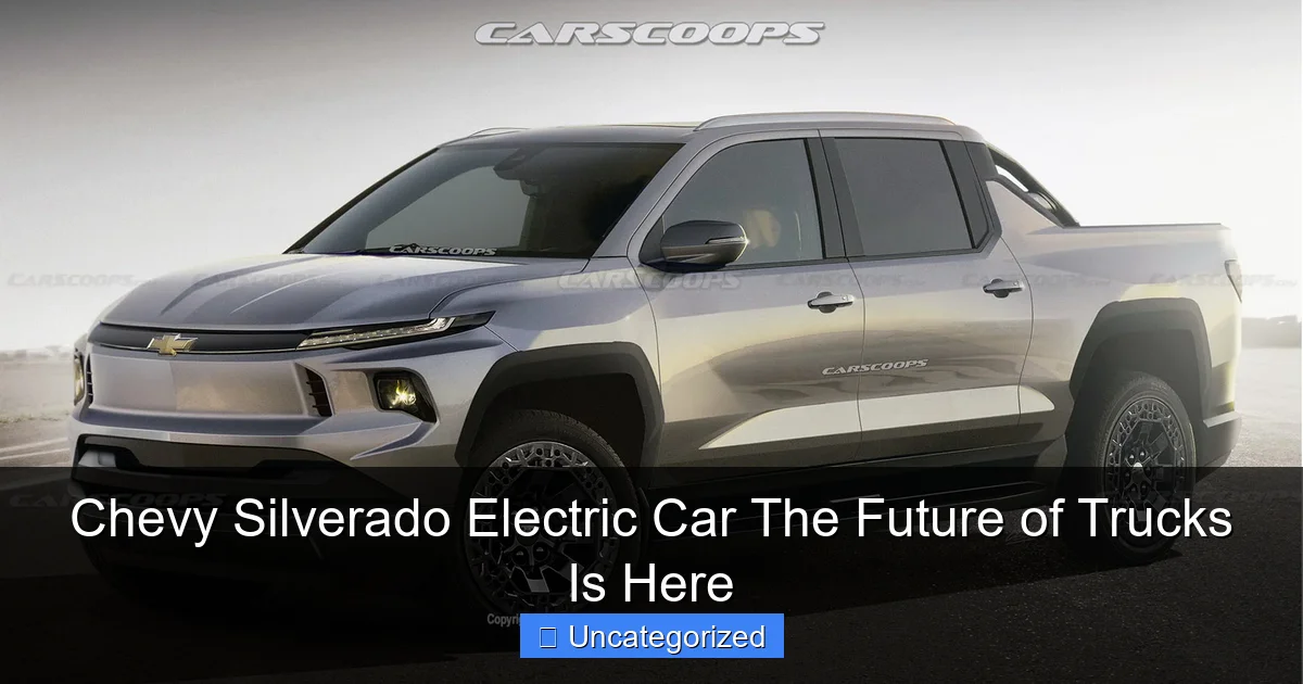 Chevy Silverado Electric Car The Future of Trucks Is Here