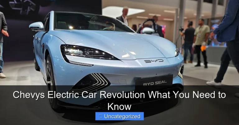 Chevys Electric Car Revolution What You Need to Know