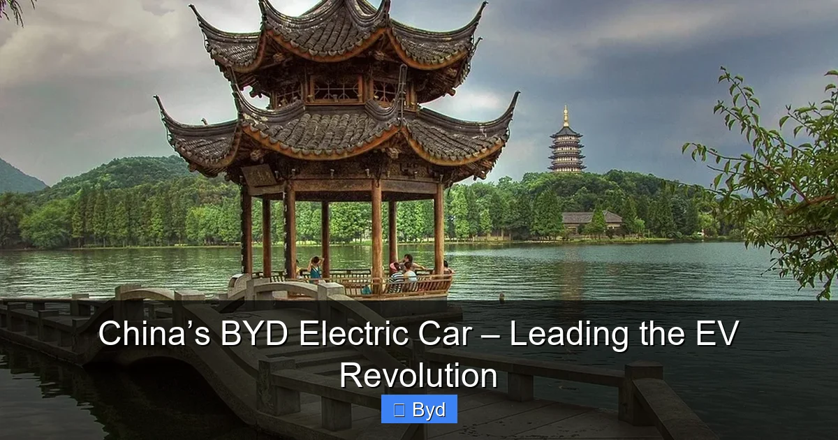 Featured image for China’s BYD Electric Car – Leading the EV Revolution