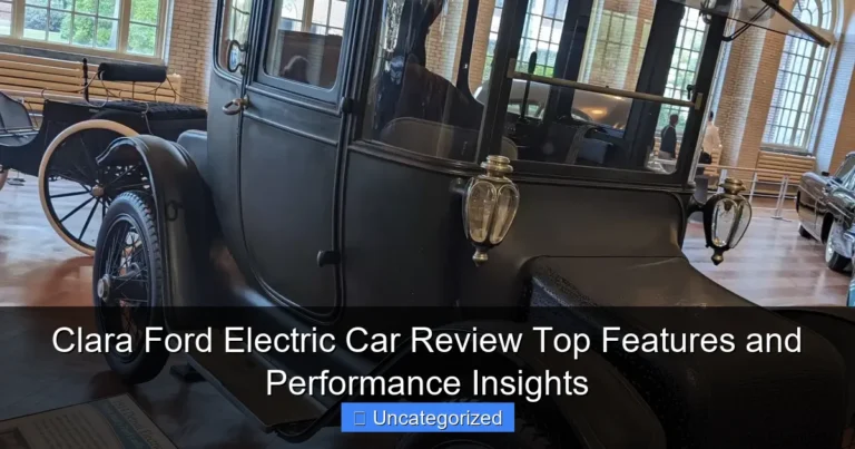 Clara Ford Electric Car Review Top Features and Performance Insights