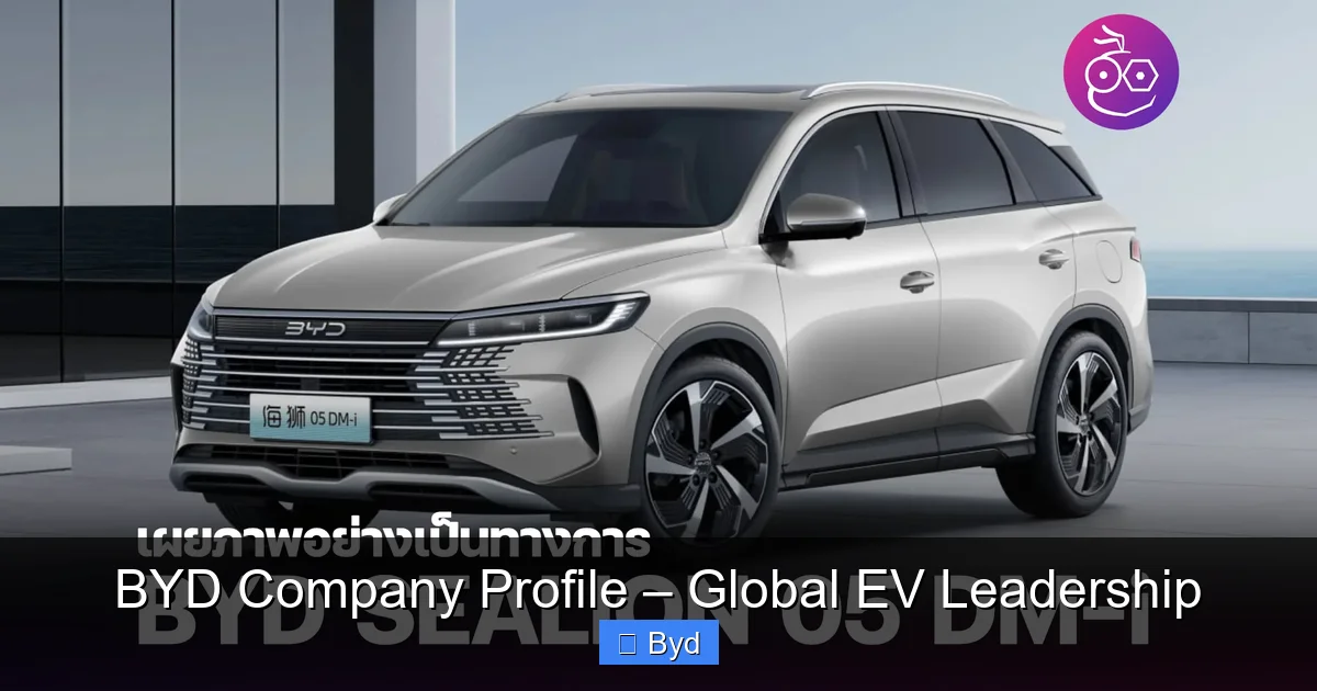 BYD Company Profile – Global EV Leadership - content2 visual guide