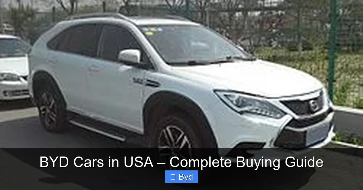 BYD Cars in USA – Complete Buying Guide - content1 visual guide