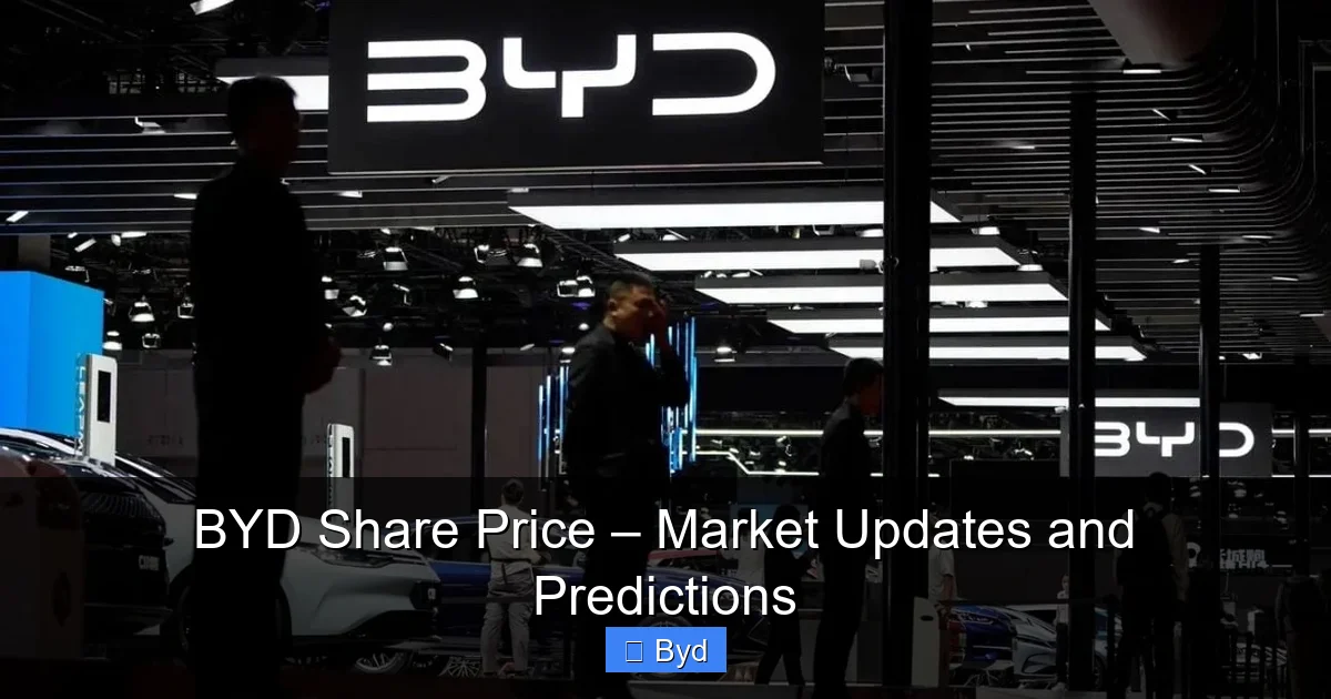 BYD Share Price – Market Updates and Predictions - content2 visual guide